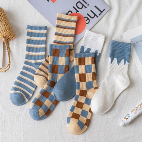 Cute Creative Japanese Harajuku Woman Kawaii funny Socks Middle tube Socks Korean Women Style Kawaii Girls Socks Gifts