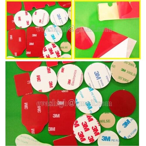 3M sticker tape customization 3M sticker adhesive custom-made 3M double sided tape customized in foam,Silicone,Cotton paper,PET