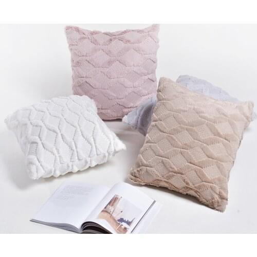 Handmade Luxury Moroccan Style Cushion Cover Wool Tassels Boho Style Ethnic Colorful Pillow Cover 45x45cm/30x50cm HomeDecoration