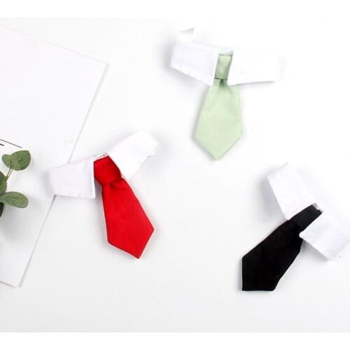 New Fashion Pet Dog Cat Formal Necktie Tuxedo Bow Tie Collar For Dog Cat Pet Accessories Suit For Small Medium Dogs And Cats