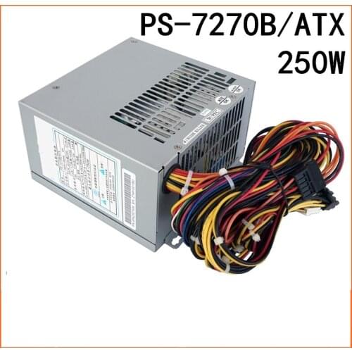 New PSU For EVOC ATX 810 820 250W Power Supply PS-7270B PS-7270B/ATX