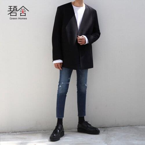 M-6XL! 2020 The new spring and autumn suit man has no handsome nightclub small jacket casual suit trend large size mens wear