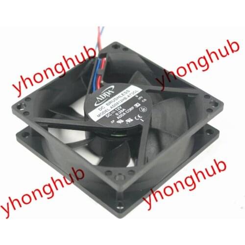ADDA AD0812HB-A73GL DC 12V 0.25A 80x80x25mm Server Cooling Fan