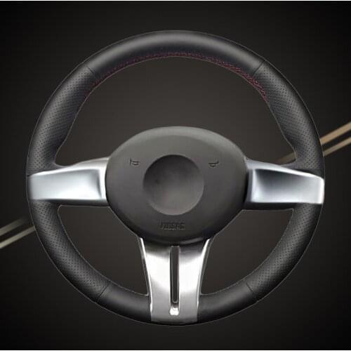 Auto Braid On The Steering Wheel Cover for BMW Z4 E85 (Roadster) 2003-2008 E86 (Coupe) 2005-2008 Car Braiding Covers Car-styling