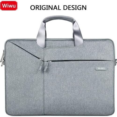 Luxury Shockproof Laptop Bag 15.6 15.4 14.1 13.3 inch Waterproof Notebook Bag Sleeve New For Xiaomi Computer Shoulder Hand Bag