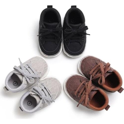 Spring and Autumn cotton First Walkers Fashion Casual Baby Boys Shoes Newborn Breathable Solid baby Shoes