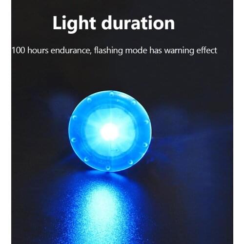 Waterproof Portable Clip Light Chest-lamp Led Warning Light for Helmet Backpack Pet Shoes for Running Bike Cycling