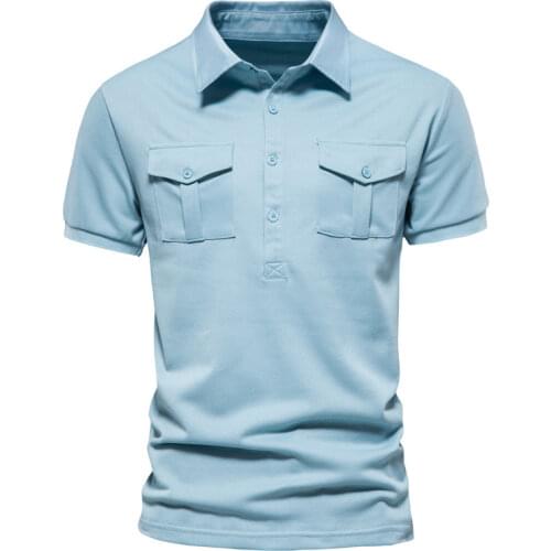 Yangxindianzaobanchu Mens Polos