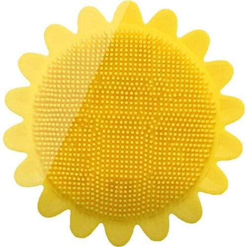 1pc Baby Shampoo Brush Silicone Scrubber Baby Hair Brush with Soft Bristles for Newborns Toddlers