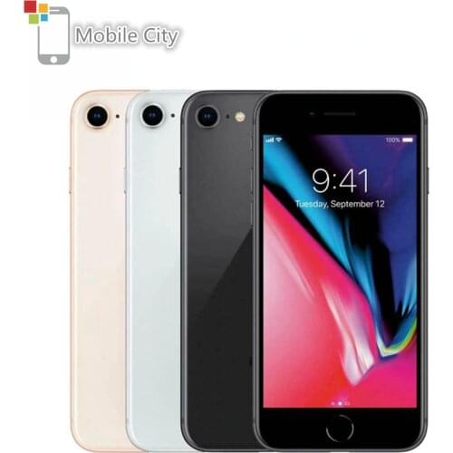 Apple iPhone 8 A11 Bionic 4.7" 2GB RAM 64GB/256GB Hexa-core IOS 3D Touch ID 12.0MP Fingerprint 4G LTE Unlocked Mobile Phone