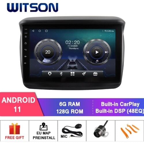 WITSON Android 10.0 CAR DVD SYSTEM for MITSUBISHI L200 (low) car dvd player link/DAB support