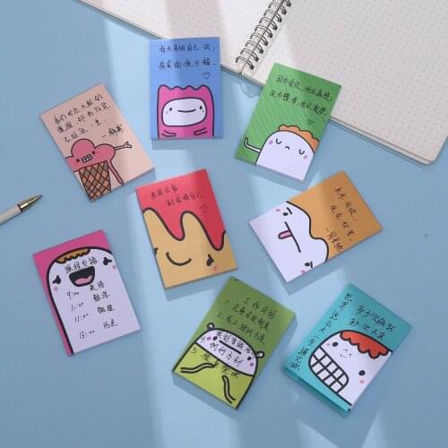 25 sheets/Shis Creative Cute Memo Notes Can Tear Student Mini Notes Student Learning Supplies kids Gifts