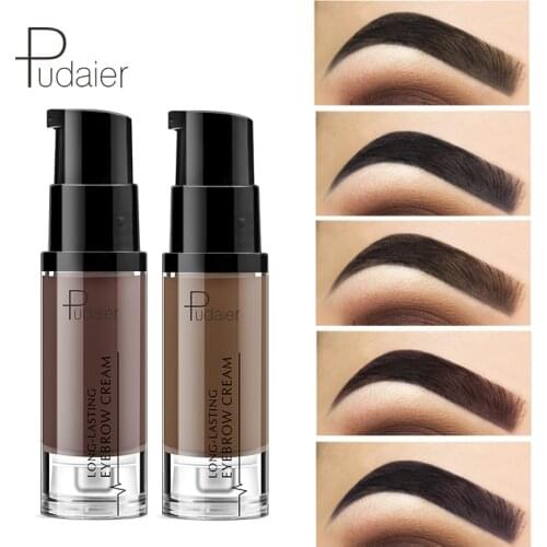 Pudaier Brand Eye Brow Tint Cosmetics Natural Long Lasting Paint Eyebrow Enhancer Brown Black Eyebrow Pencil Gel Makeup
