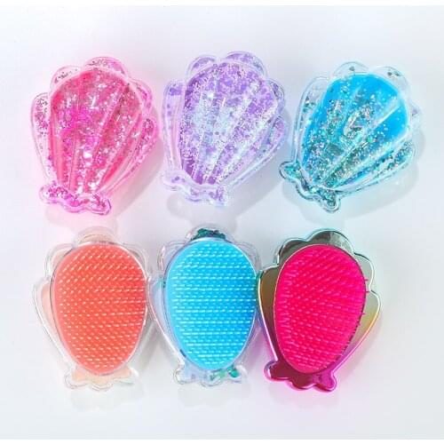 Kids Comb with Airbag Massage Hairdressing Anti-static Barbers Comb for Girls, Hair Accessories Barber Hair Brush Mini Combs