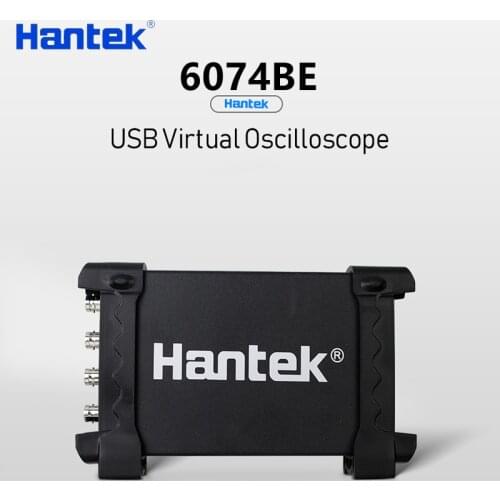 Hantek 6074BE USB Virtual Oscilloscope Car Diagnostic Instrument 70MHz Diagnostic Tool Automatic Digital Oscilloscope 1GSa/s 4CH