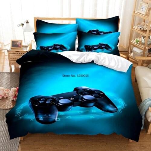 Remote Control Bedding Set Duvet Cover Set 3d Game Bedding Digital Printing Bed Linen Queen Size Bedding Set Fashion Design