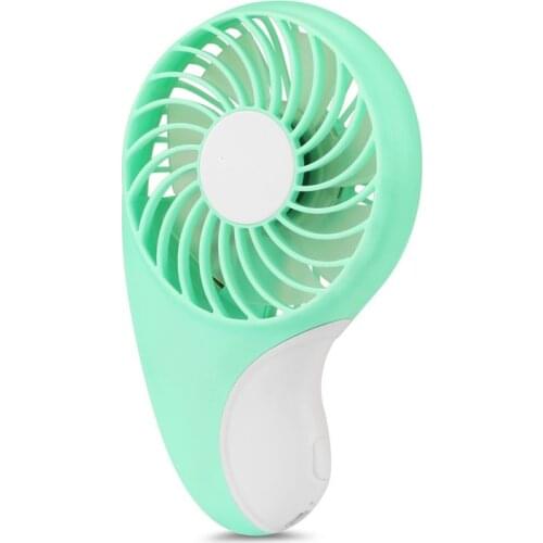 Small Pocket Personal Mini Fan with 2-Speed Portable Hand Fan Electric USB Rechargeable Battery Operated Cooling Fan for Outdoor