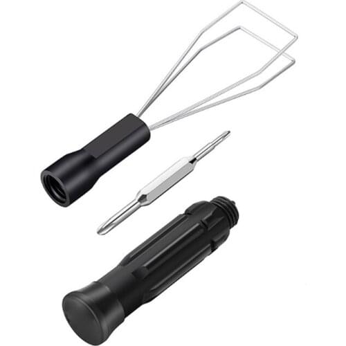 Metal Keyboard Key Keycap Puller Remover Cleaning Tool Keycap Starter Keyboard Cleaning Aid With Unloading Steel Portable