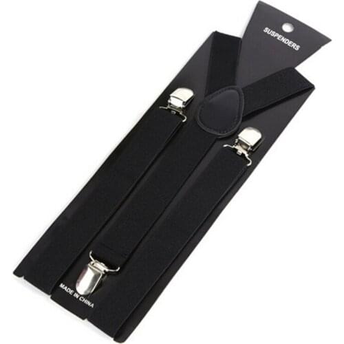 Richkeda Store New 2021 More Color For Choose New Mens Womens Unisex Clip-On Suspenders Elastic Y-Shape Adjustable Braces