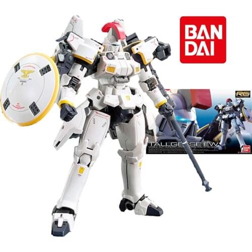 Bandai Gundam Assembly Gunpla Robot RG 28 1/144 OZ-00MS Tallgeese EW Action PVC Model Figura Anime Figure Toys kid Model Kit