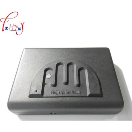Fingerprint Safe Box Solid Steel Security Key Lock Safes box For Money Valuables Jewelry Cash gun car safe Pistol Security Box