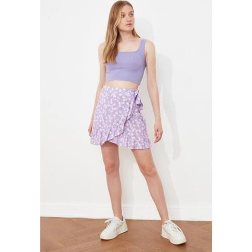 Trendyol Flounces Skirt TWOSS21ET0509