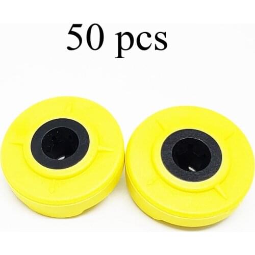 50x RFID Microchip Ear Tags TPU Pet Chip Label for Animal Livestock Identification Cattle Cow Breeding Sheep Grooming