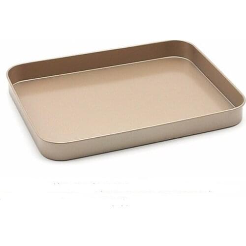 1PC 10 inch Nonstick Cake Mold Carton Steel DIY Tray Cake Pastry Baking Tools Rectangular Baking Moulds LB 009