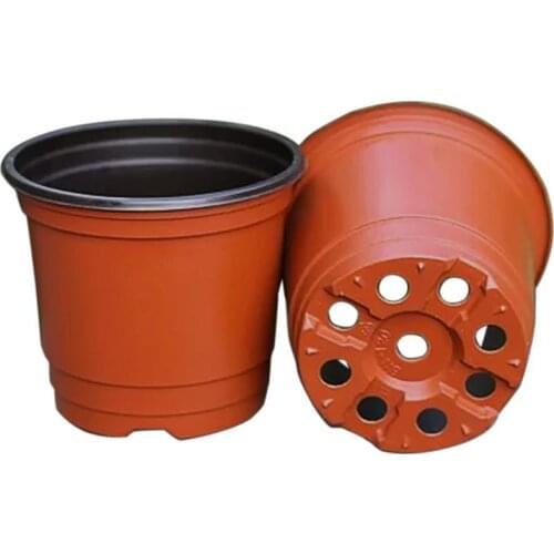 10Pcs Plastic Flower Seedlings Nursery Supplies Planter Pots Pot/Pots Planting Garden Seed Tool Containers Starting Pots Q7K9