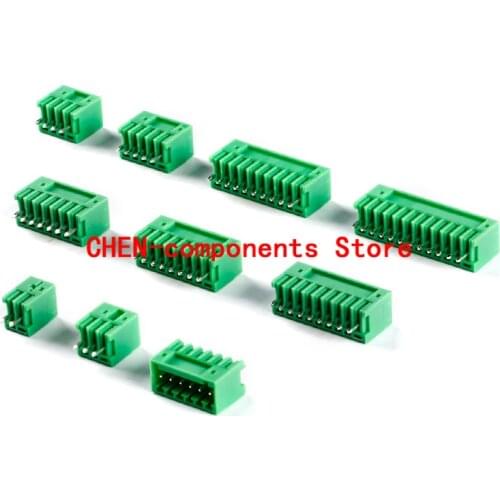 5pcs KF2EDGV-2.5-2/3/4/5/6/7-12P Straight pin socket 2.5mm pitch pluggable terminal block