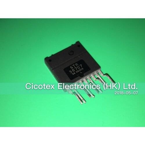 5pcs/lot STRS6707 ZIP-9 STR S6707 OFF-LINE SWITCHING REGULATORS STR-S6707