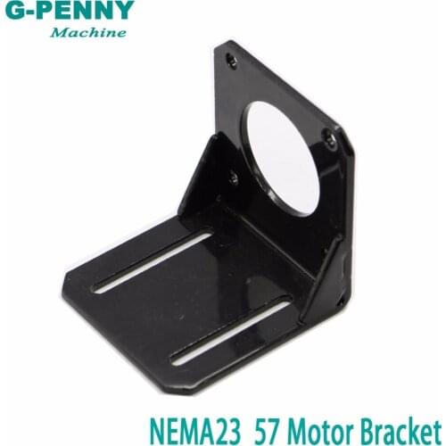 Free Shipping ! CNC NEMA23 Steppr Motor Accessories Bracket Support Shelf Mounting L Bracket Mount 57 Stepping Stepper Motor