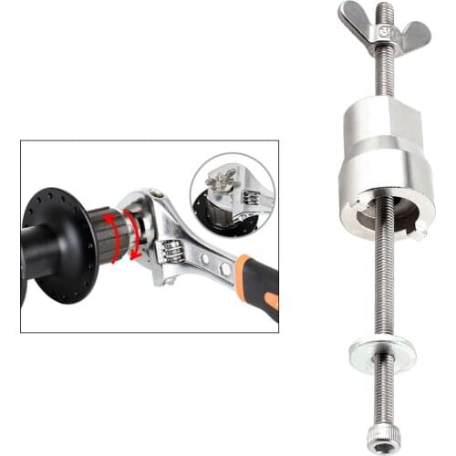 Bicycle Freehub Remover Installer Universal Metal Bike Hub Maintenance Repair Disassemble Installation Tool