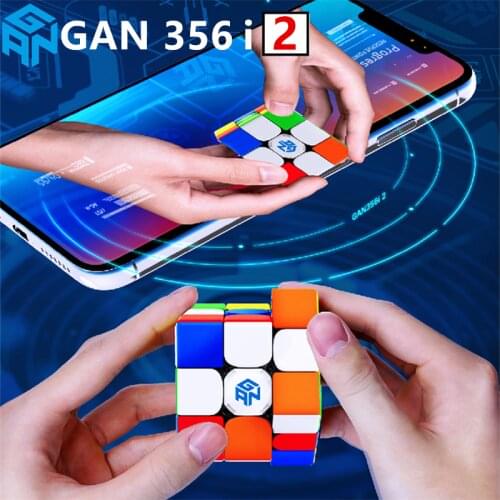 GAN 356 I Carry V2 3x3x3 Magnetic Magic Cube Station App Magnets GAN356 I Carry v2 Puzzle Speed Cube GAN356I Eductional Toys