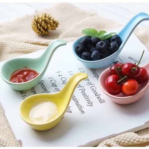 Caviar Spoon Household Nordic Ceramic Japanese Commercial Japanese-Style Soy Sauce Seasoning Dipping Sauce Bowl Dish bowls Other