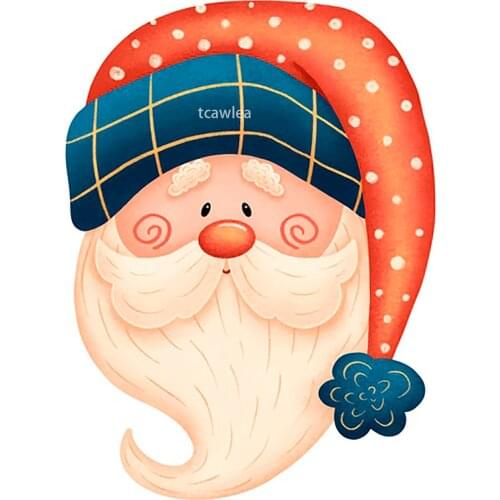 2021 Santa Claus Metal Cutting Dies Stencils For Card Making Decorative Embossing Suit Paper Cards Stamp DIY Santa Claus Dies