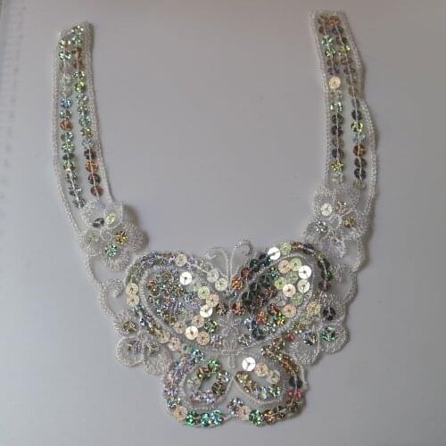 DIY fashion wedding dress appliques Patches for clothing Embroidery lace patches for bags decorative parches applique