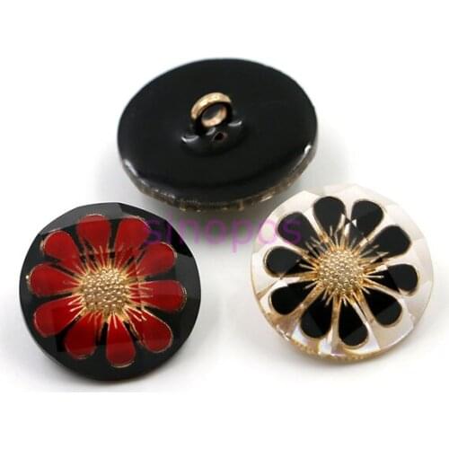 Fashion windbreaker coat button, 5pcs high grade rhinestone acrylic metal combination buttons for womens clothing,SP01