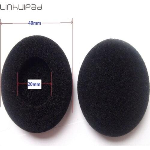 Linhuipad 40mm/4cm/1.6 inches Foam pads Headphone replacement foam ear cushion sponge ear pads 5000pcs/lot