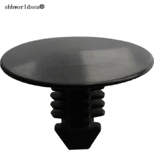 Shhworldsea 100pcs car clip& fastener mud shield retainer for ford for gm for chry free shipping