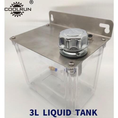 CNC Lubrication Water Box With Filter Lathe Milling Drill Engraving Machine Oil Tank