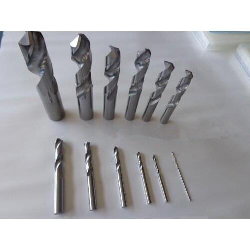 Carbide twist drill 1 mm100pcs/let conquer steel stainless steel