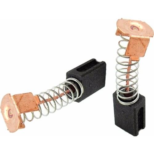 2pcs Carbon Brushes 12x8x5mm For Electric Motors Angle Grinder 115MM Power Dremel Rotary Tool