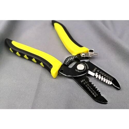 FPV Wire Stripper Multi-Function Wire Crimper Aircraft Model Crossing Machine Assembly Tool Kit Pliers 10-20 Th Awl Wire