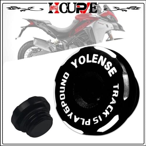 Motorcycle CNC Engine Oil Plug Filler Cover Screw For DUCATI Hypermotard 820 939 796 DIAVEL XDIAVEL SCRAMBLER STREETFIGHTER 848