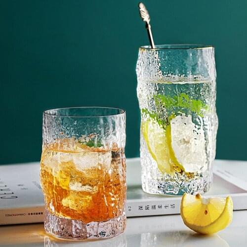 NEWYEARNEW 1piece Glass Nice Mug Juice Drink Cup Beer Creative Individualized Popular Household Drinkware Gift