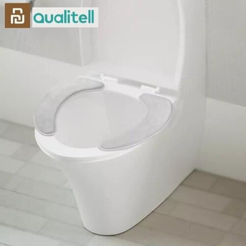 Youpin Qualitell Warm Soft Washable Toilet Seat Cover Mat Set for Home Decor Closestool Mat Seat Case Toilet Lid Cover Accessori