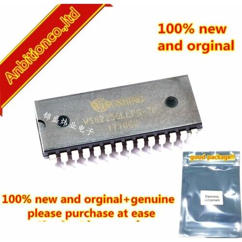 5pcs 100% new and orginal WS62256 WS62256LLPG-70 DIP28 UT62256 Very Low Power / Voltage CMOS SRAM 32K X 8bit in stock