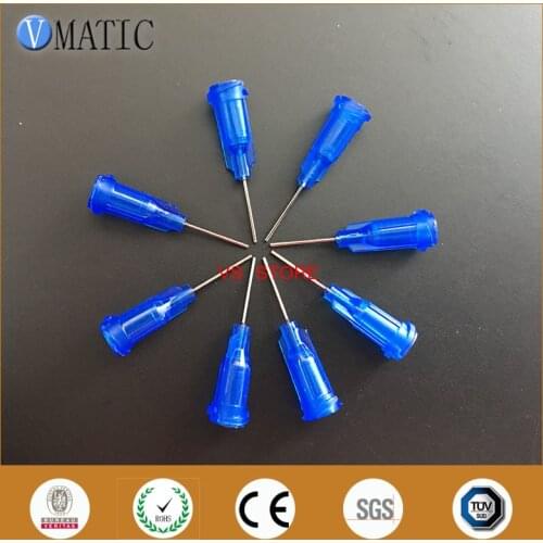 Free Shipping Quality 0.5'' Tubing Length 100 Pcs X 22G Te Premier Dispensing Needles Dispenser Needle Tips 1/2 Inch