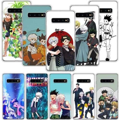 Hisoka Hunter X Hunter Killua Zoldyck Anime Phone Case for Samsung Galaxy S20 Ultra Note 10 9 8 S10E S9 S8 J4 J6 J8 Plus + Pro L
